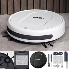 4 Motor Powerful Robot Vacuum and Mop Self Cleaning Station Uses Only Water for Strong Scrubbing and Suction