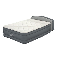 Sealy Queen Sized Airbed with Built-In Dual Pump and Headboard