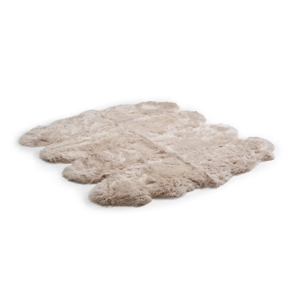 Bowron Longwool 100% Sheepskin Octo Rug in 5 Colours
