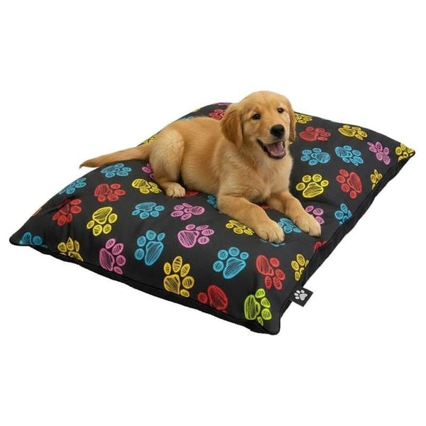 Dog Pet Bed with Removable Zipped Cover Large 95cm x 65cm Soft Washable Cushion