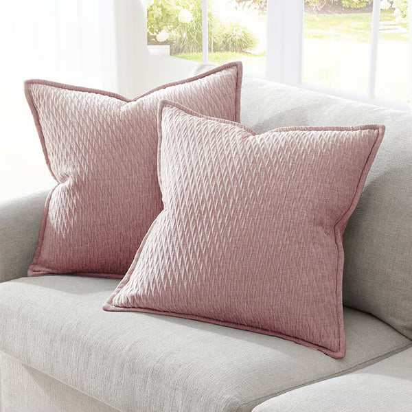 Decorative Cushion 2 Pack in 3 Colours, 51 X 51 Cm