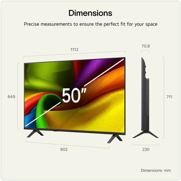 LG 50NU850B6LA 50 Inch 4K Ultra HD Smart TV