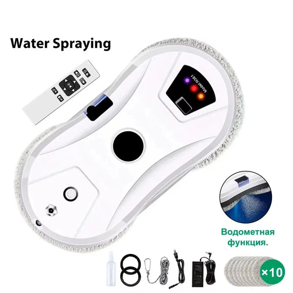 Robot vacuum cleaner window cleaning robot window electric glass limpiacristales remote control for home