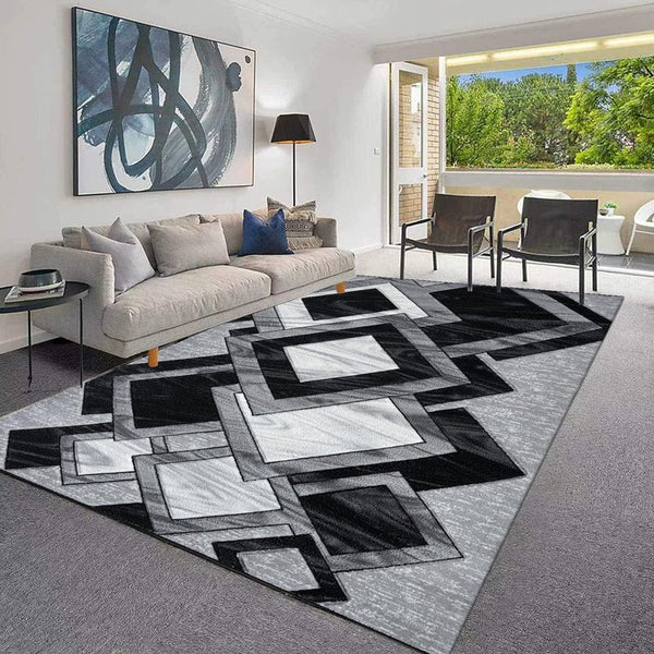 1pc Dazzling Diamond Runner Rug – Geometric Pattern, Washable Material, Low-Profile Surface, Durable Daily Use – Multiple Sizes & Colours