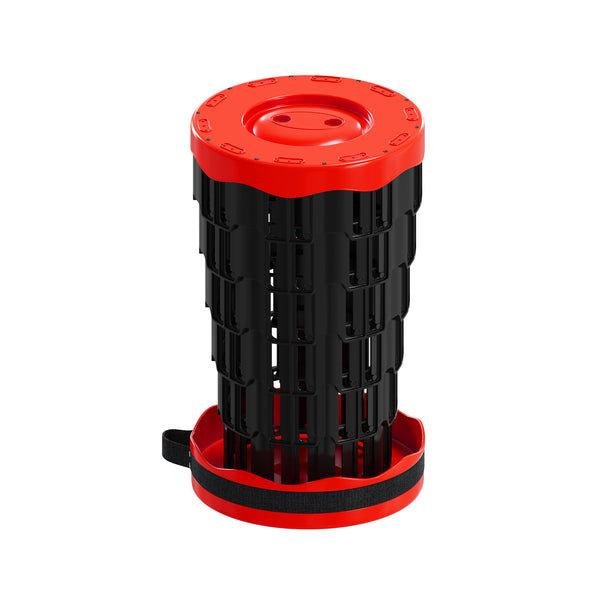 Portable Folding Stool Lightweight Yet More Sturdy with Load Capacity 180KG, Retractable Plastic Foldable Collapsible Stool for Camping Fishing Hiking BBQ Outdoors Indoors Kitchen