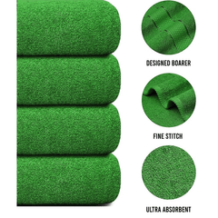 4 X Large Jumbo Bath Towels 100% Egyptian Cotton -75 x 150 cm- Soft Quick Dry Hotel Spa Big Bathroom Towels Set