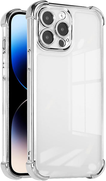 Case For iPhone 17 Pro Max 16 Pro Max Plus 15 14 13 11 12 7 8 17 Air Clear Shockproof Phone Cover