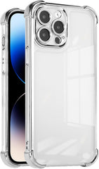 Case For iPhone 17 Pro Max 16 Pro Max Plus 15 14 13 11 12 7 8 17 Air Clear Shockproof Phone Cover
