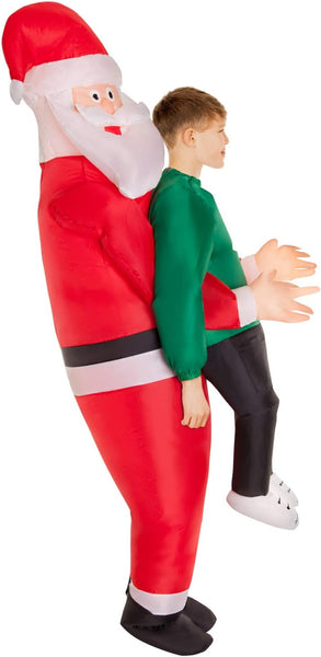 Morph Inflatable Santa Costume Kids, Kids Santa Costume, Inflatable Christmas Costumes, Christmas Blow up Costumes
