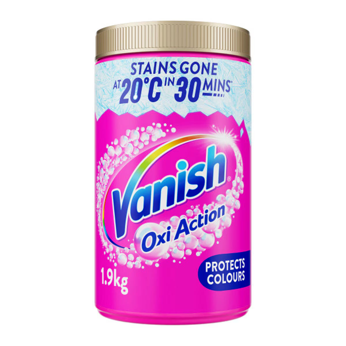 Vanish Gold Oxi Action Powder Fabric Stain Remover, 1.9Kg