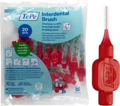 Tepe Interdental Brush, Original, Yellow, 0.7Mm/Iso 4, 8Pcs, Efficient Cleaning between Teeth, Plaque Remover and Dental Flosser for Small Gaps