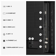 Hisense 50A7STUK 50 Inch QLED HD Smart TV