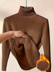 Women's Elegant Casual Cardigan Sweater-Long Sleeve,, High Collar, Keep Warm, Stylish Top for Cold Weather