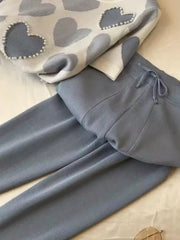 Women'S Short-Sleeve Beaded Top And Pants Set, Perfect for Casual Jogging
