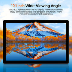 New 10.1-inch Android 15 Tablet With Multiple Options (tablet With Leather Case/tablet With Keyboard Set) 12 (3+9) GB RAM, 64GB ROM, Quad Core Processor, 2.0MP+8.0MP Camera, 6000mAh Battery, Suitable For Daily Use, Study And Office, Pad