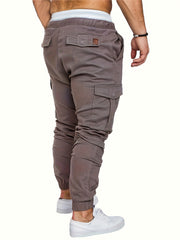 -Border Trade Men'S Outdoor Casual Cargo Pants (Multi-Color 3-Strip Set) More Cost-Effective