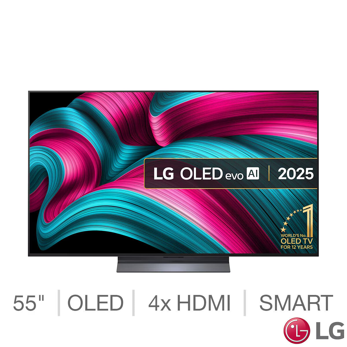 LG OLED55C55LA.AEK 55 Inch OLED 4K Ultra HD Smart TV