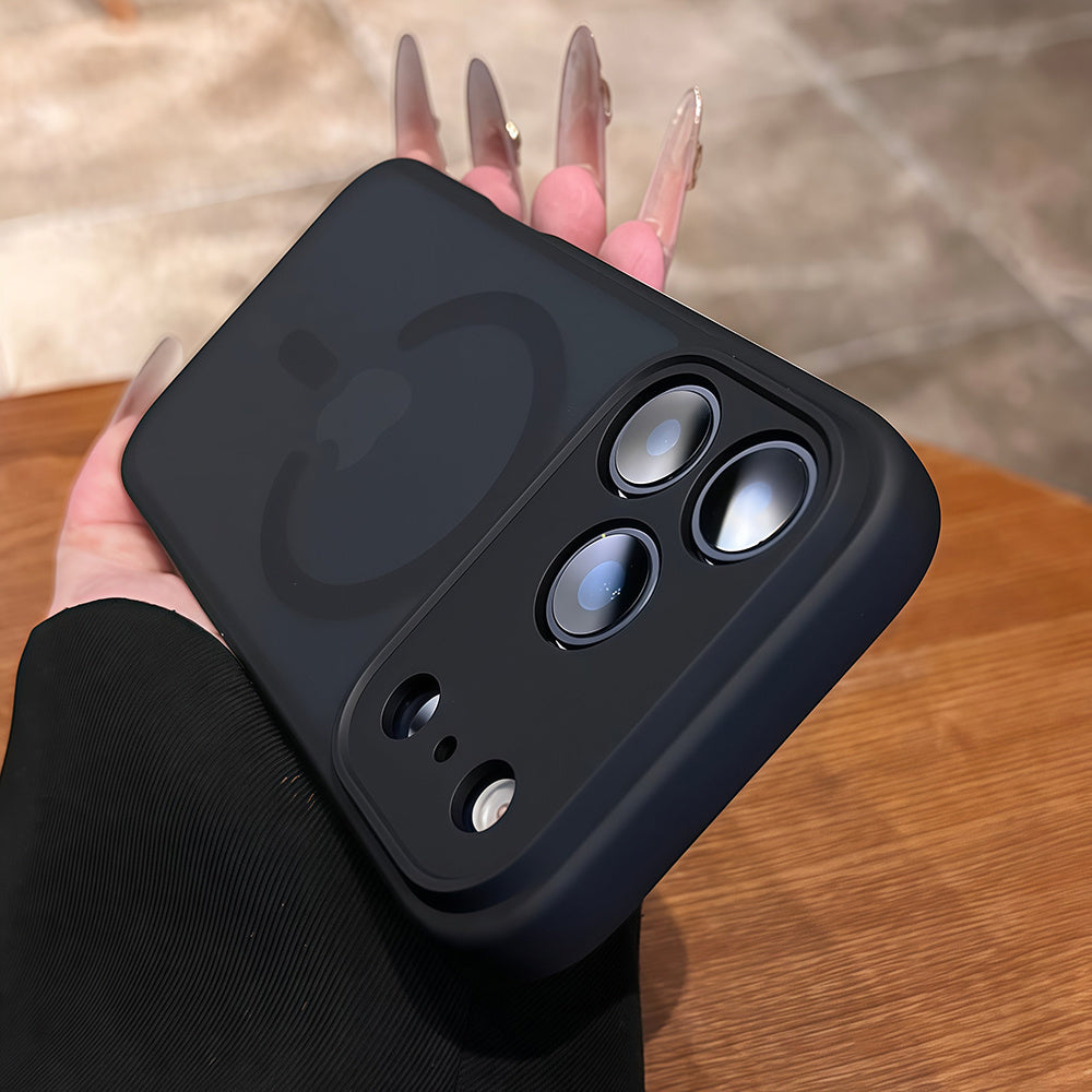 Phone Case: Luxury Ultra-thin Non-slip Durable Shockproof Phone Case for iPhone 17 Air 16 15 14 13 12 11 Pro Max Plus Translucent Frosted Matte Magnetic Wireless Charging Induction Protect Cover Hard Black Blue Grey Cases