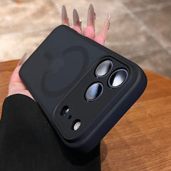 Phone Case: Luxury Ultra-thin Non-slip Durable Shockproof Phone Case for iPhone 17 Air 16 15 14 13 12 11 Pro Max Plus Translucent Frosted Matte Magnetic Wireless Charging Induction Protect Cover Hard Black Blue Grey Cases
