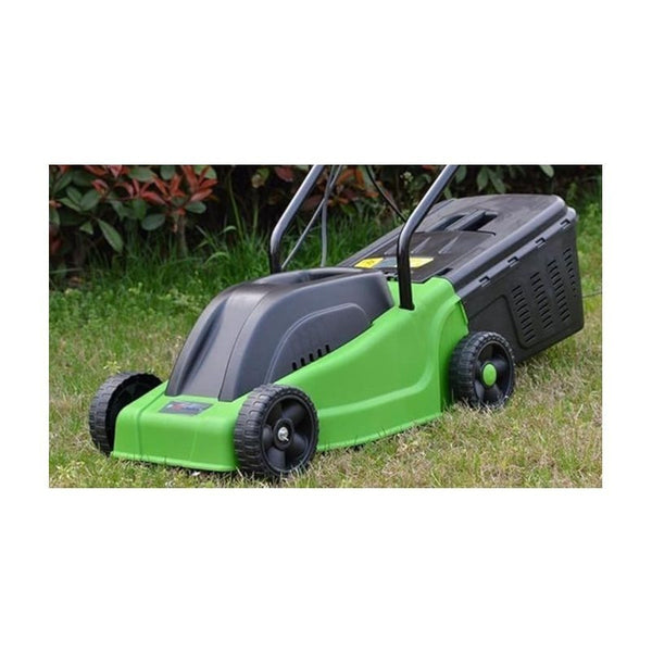 ToolTronix Electric Rotary Lawnmower with 1000w Turbo Drive Motor 30 cm Steel Blade, Air-Lift Grass Collection Technology, 10m Cable with BS Plug, 25 litre Lawn Mower Collection Box