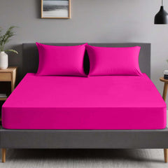 1pc Extra Deep Fitted Sheet, All seasons Bedding Ultra Soft Breathable Microfiber, Wrinkle-Free, Machine Washable, Hotel Quality All Sizes Available