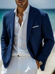 The Suit Jacket Is Suitable for Casual Outings and Wedding Banquets