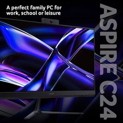 Acer C24-B, Intel Core I5, 16GB RAM, 1TB SSD, 23.8 Inch All in One Desktop PC, DQ.BR8EK.001
