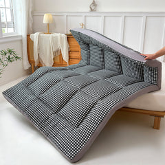 Ultra-Soft Mattress Topper with Deep Pocket Fitted Skirt - Cloud-Like Support & Breathable Fabric, Hotel Grade, Machine Washable, Multiple Sizes for Bedroom, Guest Room, and Dorm
