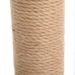 Cat Scratching Post 62CM Pole Scratcher Tree Scratch Post Woven Sisal Tall