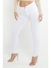MYT Womens Chino Trousers Ladies Skinny Fit Super Stretch Office Work Casual Chinos Waist Size UK 6-18