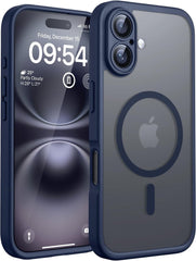 TOCOL Magnetic for Iphone 17 Pro Max Case 6.9-Inch, Compatible with Magsafe, Full Camera Protection, Built-In Magnetic Ring, Drop Protection Shockproof Translucent Matte Phone Cover