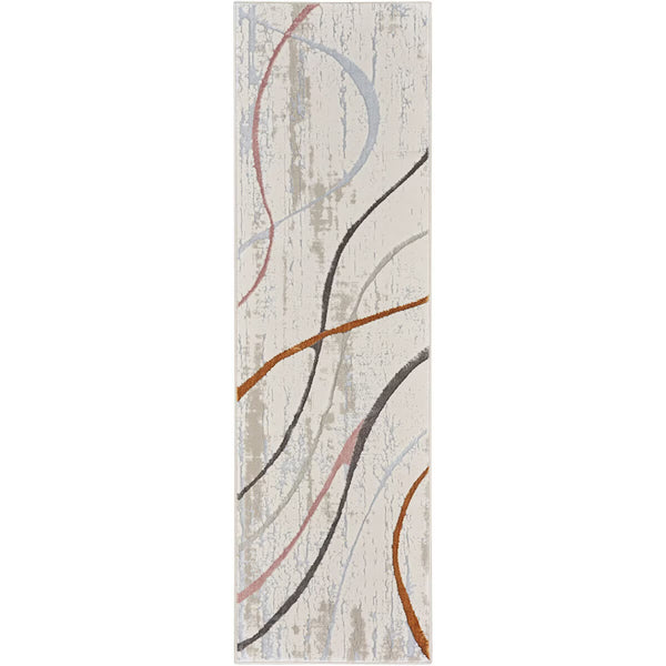 Glitz Ivory Multi Runner, 69 X 229 Cm