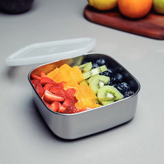 Tramontina Stainless Steel Food Storage Set, 3 Piece