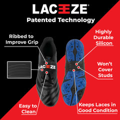 Laceeze Bands 4 Pack in Two Sizes