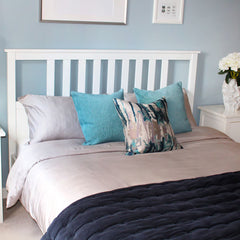 Luff 700 Thread Count 100% Organic Bamboo Duvet Set Grey