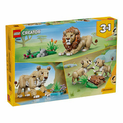 LEGO Creator 3-In-1 Wild Animals: Majestic Lion - Model 31386 (9+ Years)