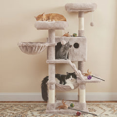 Cat Tree, Cat Tower for Large Cats, Ultra-Soft