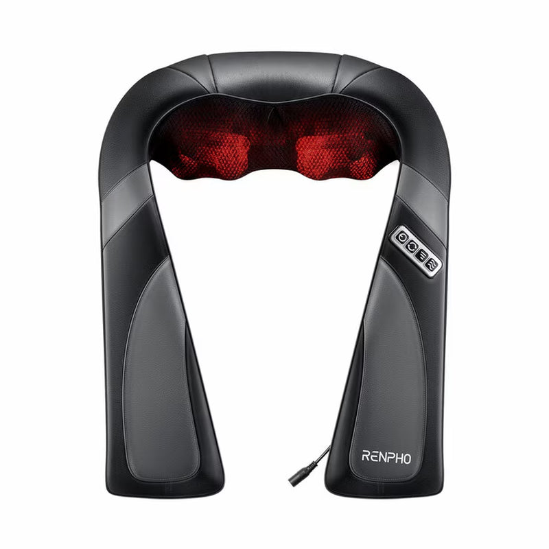 Renpho PUK-RP-SNM067-BK Shiatsu Neck & Shoulder Massager with Bag