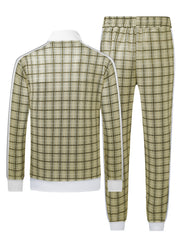 Men's Casual Tracksuits Long Sleeve Jogging Suits Sweatsuit Sets Track Jackets and Pants 2pcs track suits for men set