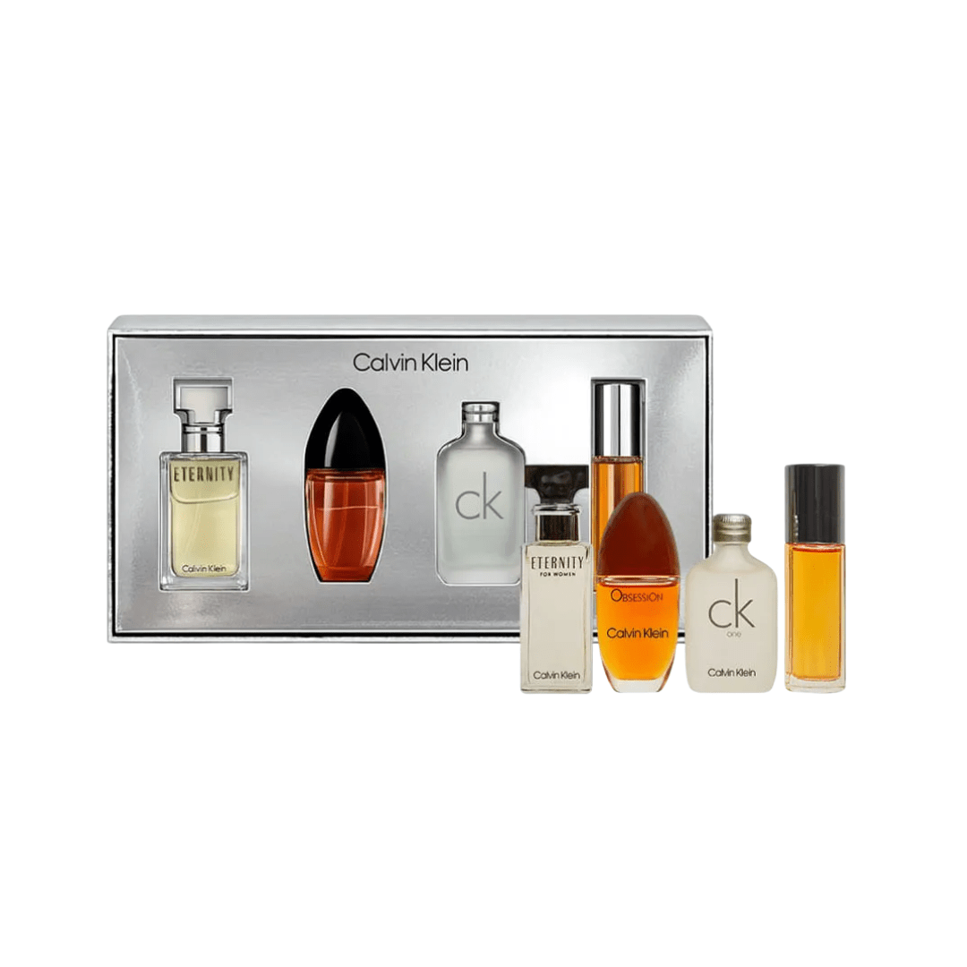 Calvin Klein - Women'S Miniatures Gift Set: Eternity EDP (15ml) & CK One EDT (15ml) & Obsession EDP perfumes (2 x 15ml) Valentine deals