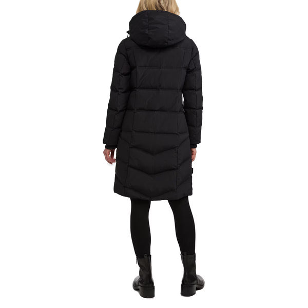 Pajar Ladies Long down Coat in Black