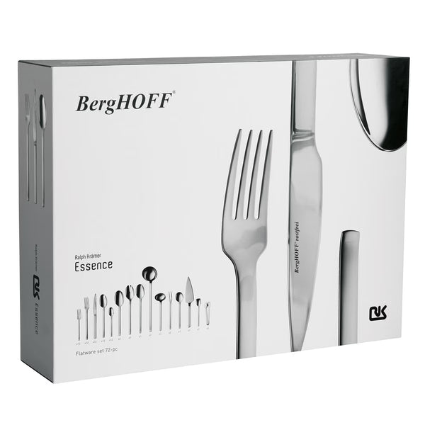 Berghoff Essentials Essence Stainless Steel Cutlery Set, 72 Piece
