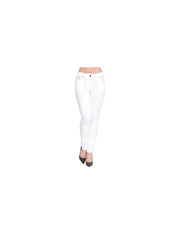 Women’s High-Waisted Stretch Jeans LOOK Jeggings Slim Fit Skinny Denim Trousers – Comfortable, Soft, Pull-On Elastic Waist Pants for Shaping Body Contour, Casual Everyday Wear, Lightweight, Breathable, Stretchy Jean Leggings, Fashion Essentials, Slimming