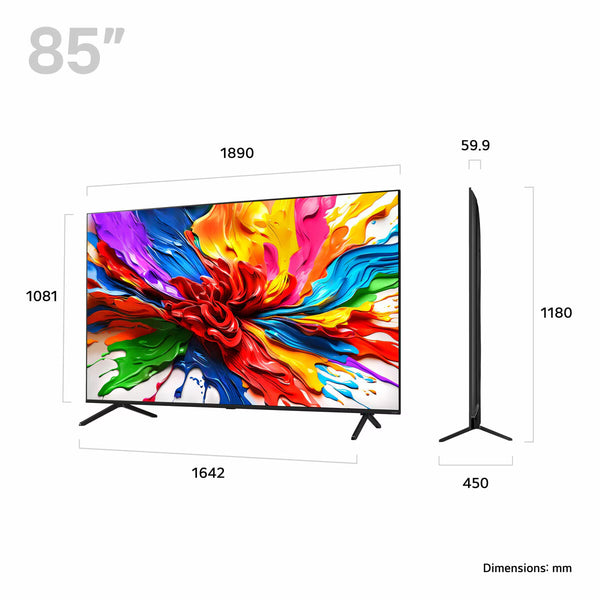 LG 85QNED92A6A 85 Inch QNED 4K Ultra HD Smart TV