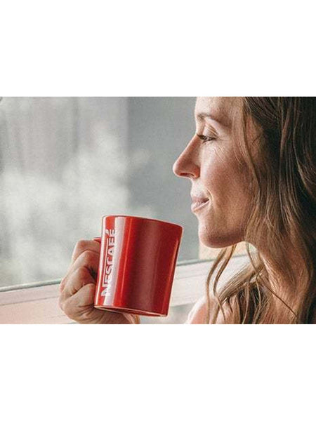Nescafé Iconic Stylish Modern Red Tea & Coffee Mug | New 2026 Style | 6 Pack