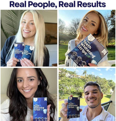 Professional Teeth Whitening Strips,28 Non-Sensitive, Safe for Enamel, anti Slip, Dentist Formulated Teeth Whitener Strips, Adavance Pap Whitening Stripes