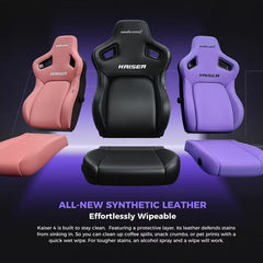 Anda Seat Kaiser Series 4 Large Gaming Chair, Purple