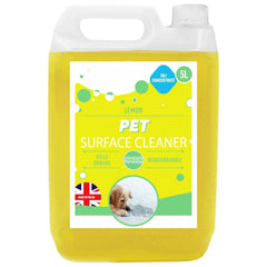 5 Litre Highly Effective Easy To Use Lemon Pet Surface Cleaner Ideal To Use On All Kinds Of Surfaces For Unwanted Stains & Smells