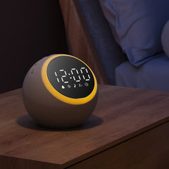 White Noise Sound Machine - With Nightlight & Alarm Clock - 25 Soothing Sounds, 16 Levels Adjustable Volume, Timer Therapy, Sleep Aid - Ideal For Sleep, Relaxation, Focus, Dimmable Night Light Alarm Clock For Bedroom
