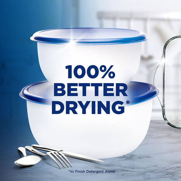 Finish Dishwasher Rinse Agent, 2 X 800Ml